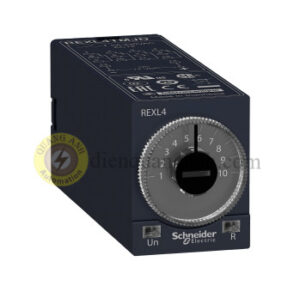 REXL4TMP7 - On-delay timing relay - 0.1 s..100 h - 230 V AC - 4 OC