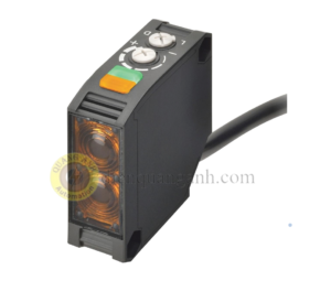 E3JK-DR11-C-2M - Cảm biến quang, dải điện áp 24-240VDC/24-240VAC, thu phát chung KC 2.5m, Out relay