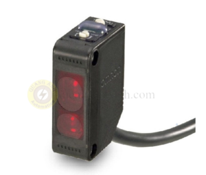 E3JM-DS70M4-G - Cảm biến quang, dải điện áp 12-240VDC, 24-240VAC, thu phát chung KC 70cm, Out relay NO-NC (ON/OFF delay)