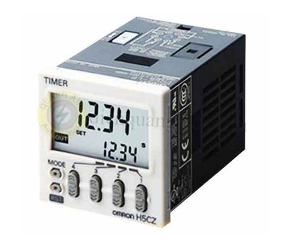 H5CZ-L8 - Timer đa chức năng, 4 số, size 48x48, 0.000…999.9, dùng đế 8 chân tròn