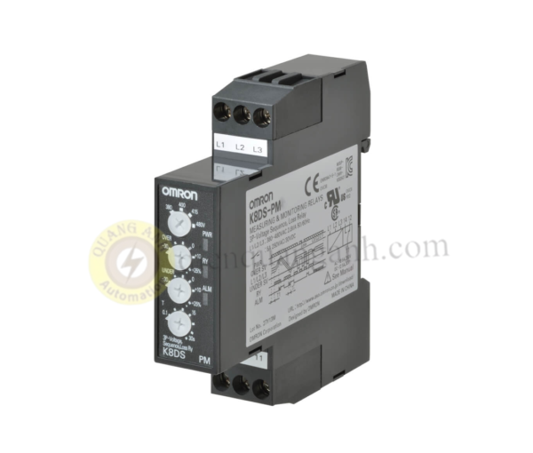 K8DS-PM2 - Relay bảo vệ mất pha, thứ tự pha, quá áp, thấp áp... 3 pha 3/4 dây, 380~480VAC, 2 relay riêng biệt