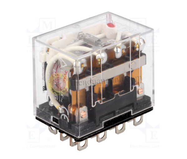 LY4N-DC24 - Relay trung gian 14 chân, 4 cặp tiếp điểm 10A