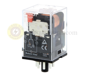 MKS3P-AC110 - Relay trung gian 11 chân tròn, 3 cặp tiếp điểm 10A