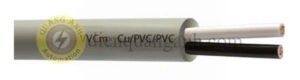 VVCm2x1.0 - Cáp điện VVCm-2x1.0mm² - 300/500V