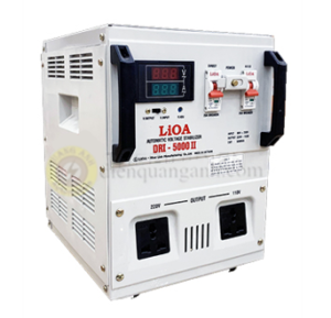 DRI-500 II - Ổn áp 1 pha 0.5 kVA, vào 90V ~ 250V, ra 220V - 110V(100V) ± 2~3%